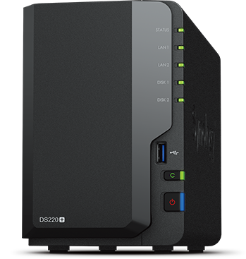 Synology 2 bay NAS DiskStation DS220+ (Diskless) - Newegg.com