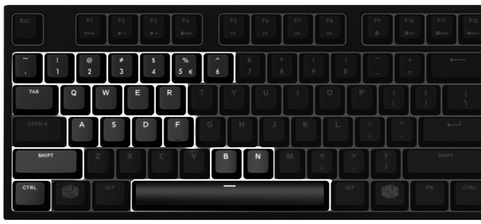 MASTERKEYS PRO L WHITE