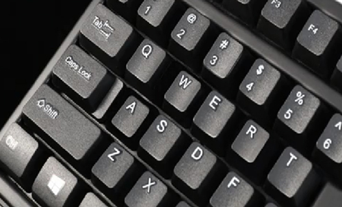 Tru-Form Media 3150 – 2.4 GHz Wireless Ergo Trackball Keyboard