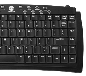 gyration classic compact wireless keyboard