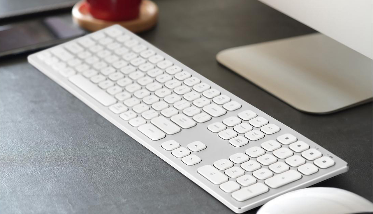 use an apple keyboard with numeric keypad under windows 7
