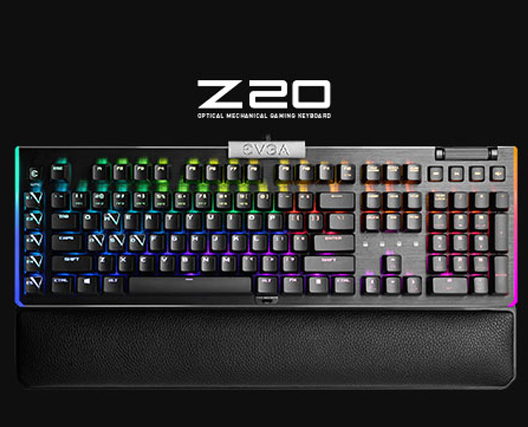 evga z20 optical mechanical gaming keyboard