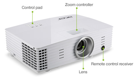 Acer P1185 800 x 600, 3300 Lumens 