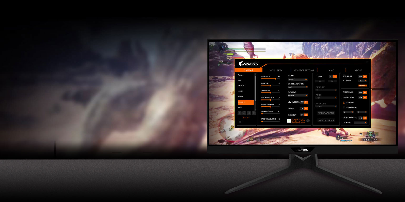 Aorus Fi27q P 27 Frameless Gaming Monitor Qhd 165hz Newegg Com