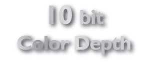 10 bit Color Depth icon