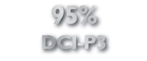 95% DCI-P3 icon