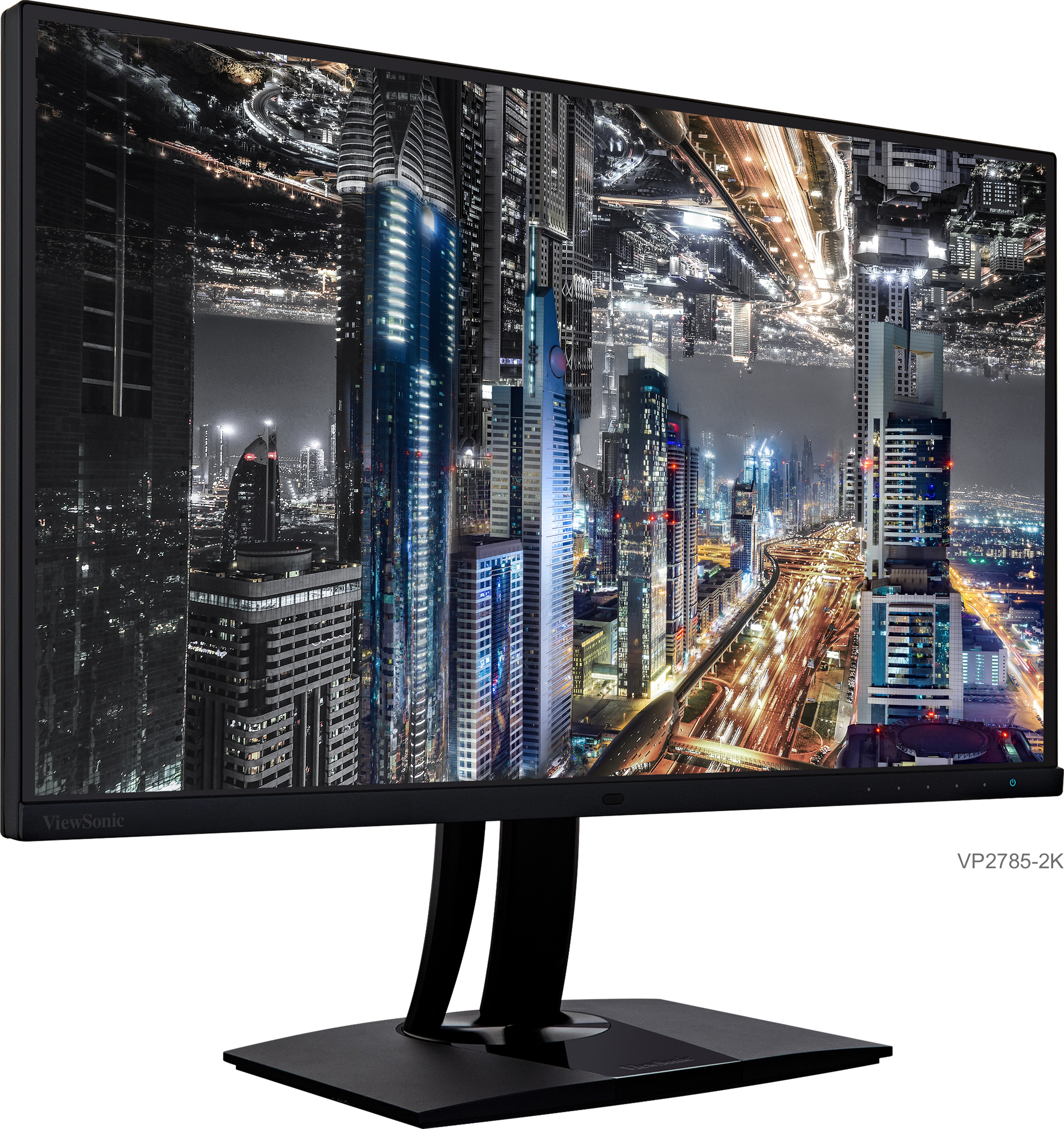 Монитор viewsonic 2k. Монитор VIEWSONIC vp2785-2k 27", черный. Монитор с галактикой.