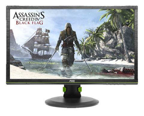 Aoc G2460pg 24 Gaming Monitor G Sync Fhd 19x1080 Tn Panel 144hz 1ms Height Adjustable Displayport Usb Newegg Com