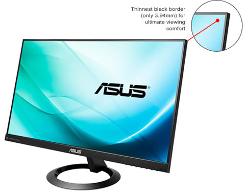 Frameless design- the ultimate viewing pleasure