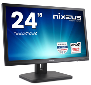 Nixeus Vue 24inch  with AMD FreeSync Technology
