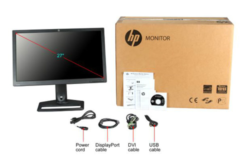 hp monitor box