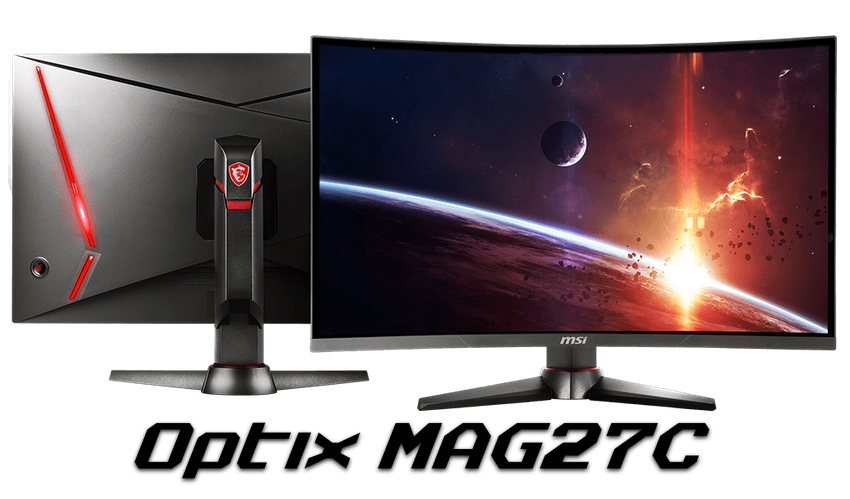 Msi Optix Mag27c 27 Full Hd 144 Hz Curved Gaming Monitor Newegg Com