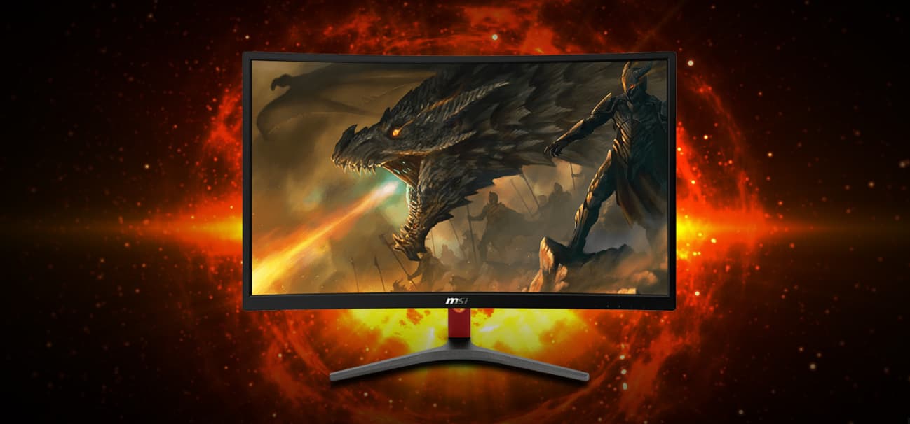 Refurbished MSI Optix G24C 23.6" 1920 x 1080 144 Hz FreeSync (AMD