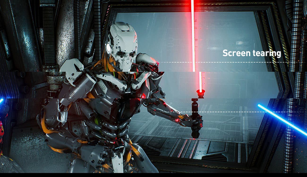 a ghost soldier holding a red light sword