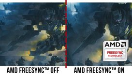 AMD FreeSync On Versus Off Showing an ARPG Game Screenshot