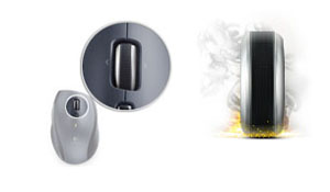 Logitech M705 Marathon Wireless Mouse 3 Year Battery Life Hyper-Fast Scrolling &amp; USB Unifying