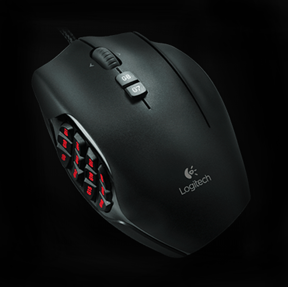 logitech mmo gaming mouse