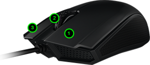 Razer Abyssus - Ambidextrous Gaming Mouse