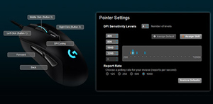 g403 logitech dpi