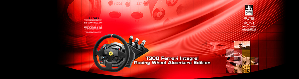 Sony Playstation 4 T300 Ferrari Integral Rw Alcantara