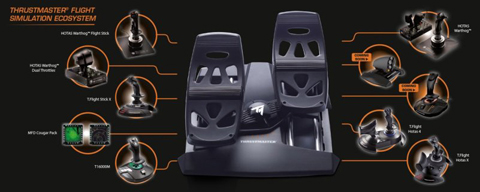 NeweggBusiness - Thrustmaster TFRP Rudder Pedals for PC, Xbox