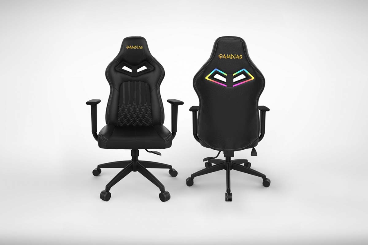 Gamdias Achilles E3 RGB Gaming Chair - White Thread ...