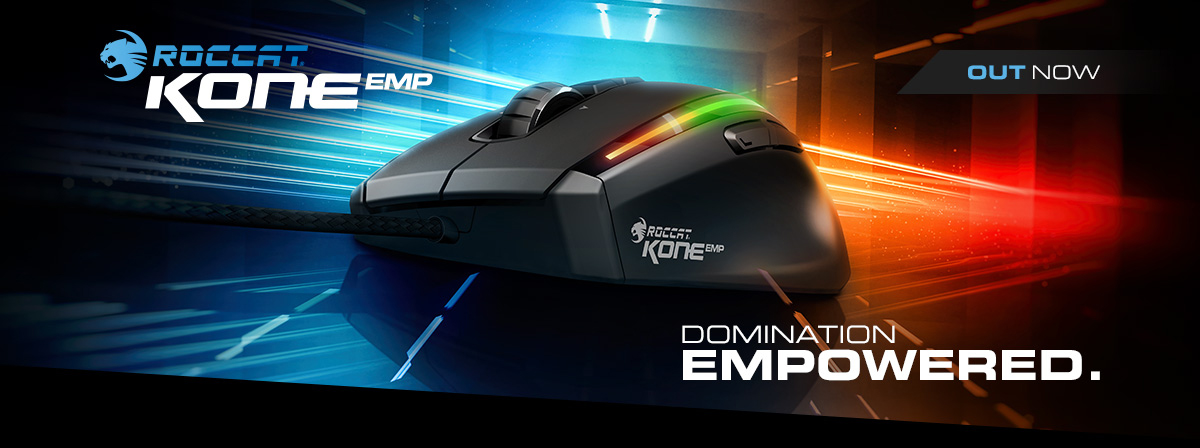 ROCCAT KONE EMP - Max Performance RGB Gaming Mouse, Black - Newegg.ca