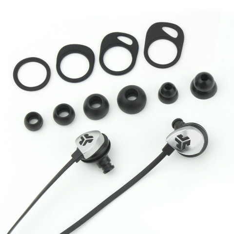 JLAB Black EPIC-BLKGRY-BOX JLab Jbuds EPIC earbuds with 13mm C3 Massive ...