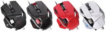 Mad Catz R.A.T. 7 Gaming Mouse - Available in Four Colors