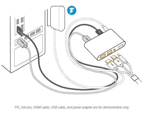 HTC Vive 3-in-1 Replacement Cable