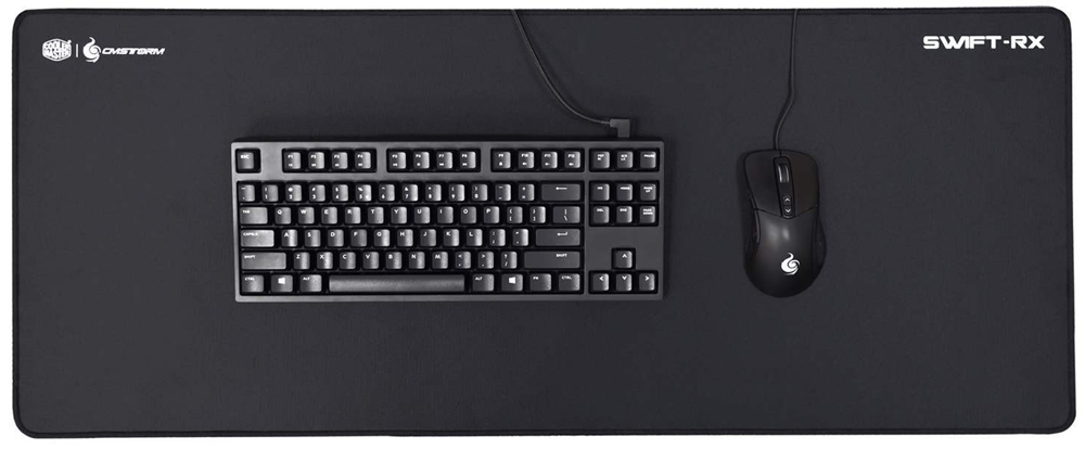Textured Microscopic Mesh Cooler Master Swift-RX XL Gaming Mouse Pad Surface 
