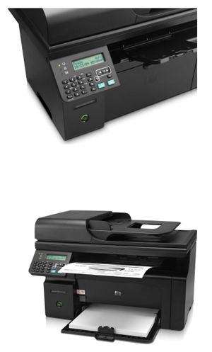 install hp laserjet m1212nf mfp as a network printer