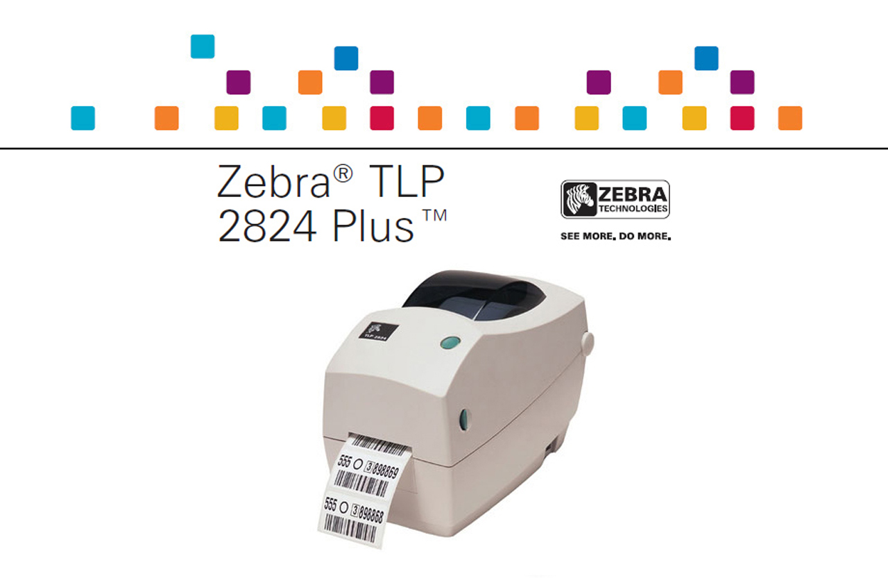 Zebra Tlp2824 Plus 2 Desktop Thermal Transfer Barcode And Label Printer 203 Dpi Usb Serial 8597