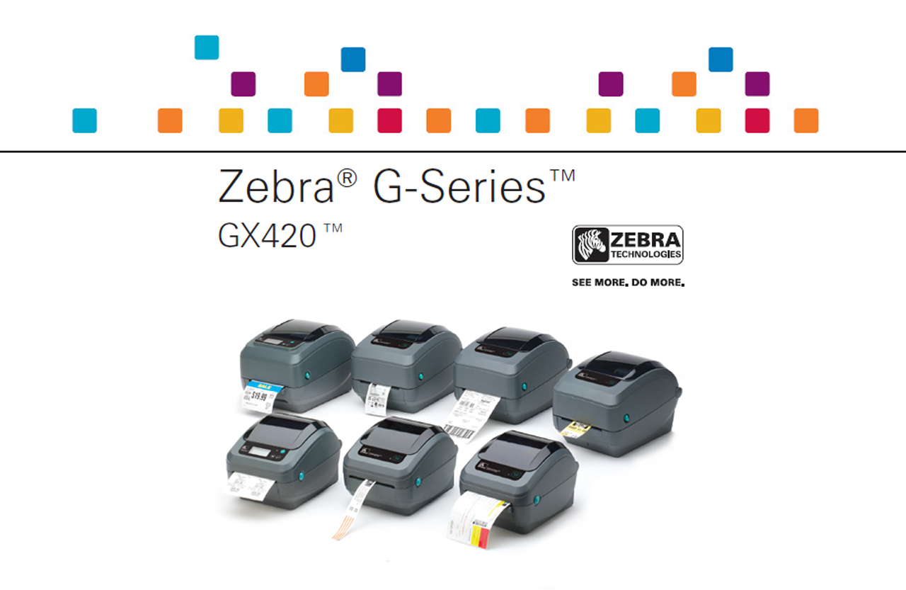 Zebra Gx420t Direct Thermalthermal Transfer Printer Monochrome Desktop Label Print 0908