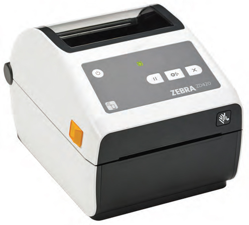 Zebra Zd420 Series 4 Thermal Transfer Label Printer For Healthcare 203 Dpi Usb Bluetooth Le 4528