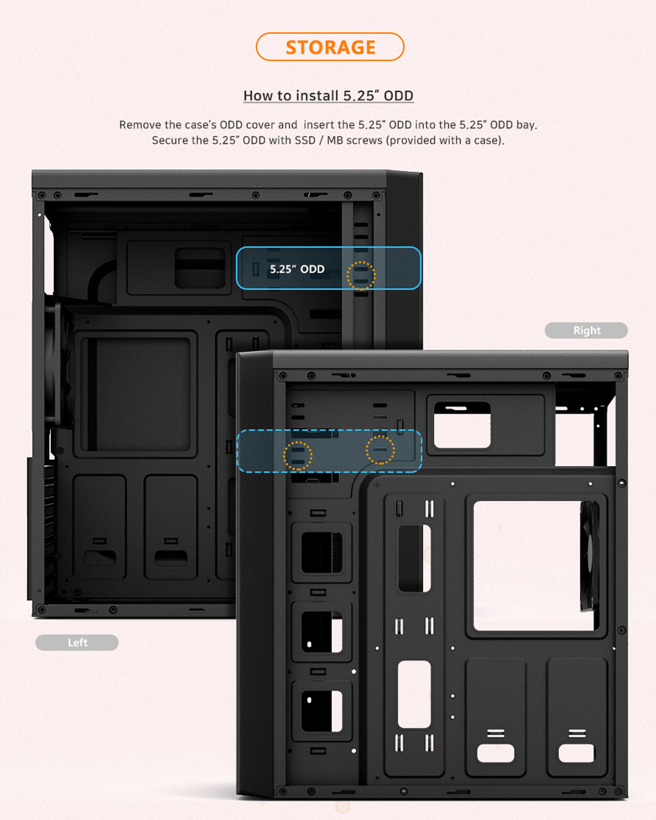 Zalman T6 ATX Mid Tower Computer/PC Case, Pre-Installed 120mm Fans with ...