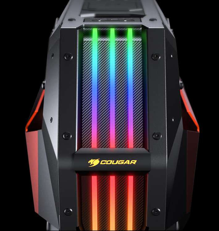 vangst zaad Distilleren Cougar CONQUER 2 ATX Full Tower Gaming Case with Integrated RGB Lighting  System, Support Mini ITX / Micro ATX / ATX / CEB - Newegg.com