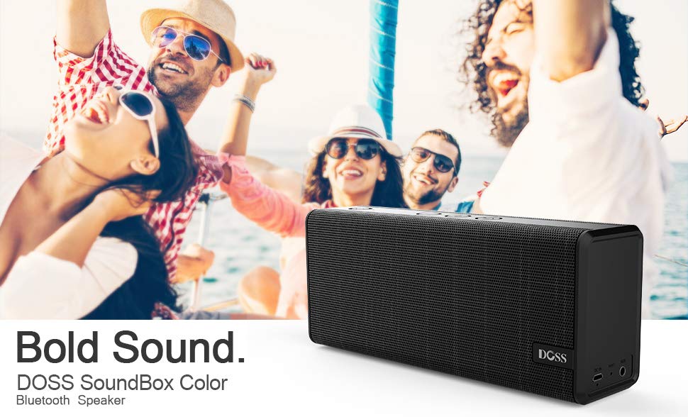 DOSS SoundBox Color Portable Wireless Bluetooth Speakers 