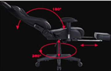 Ficmax Ergonomic Gaming Chair