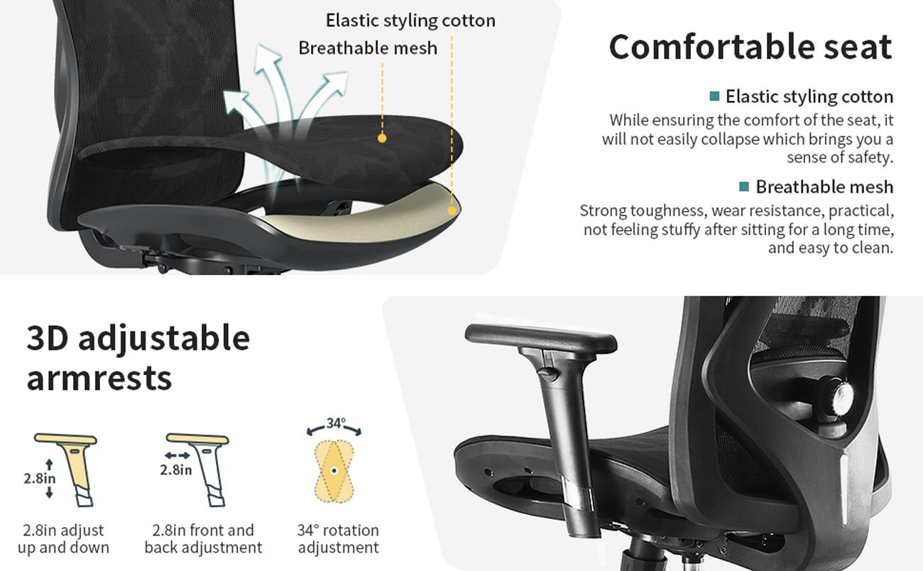 sihoo m57 weight capacity