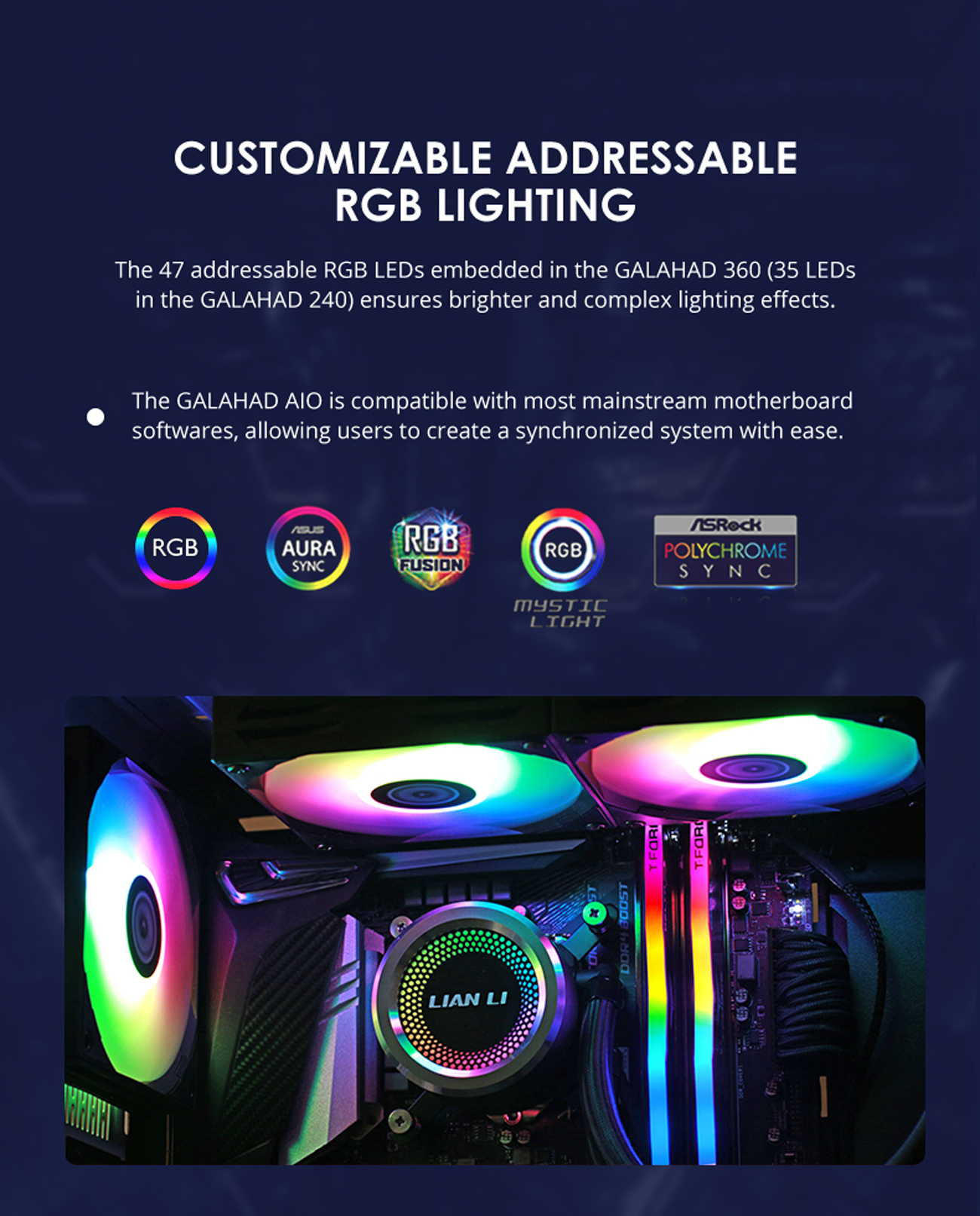 LIAN LI GALAHAD AIO360 RGB