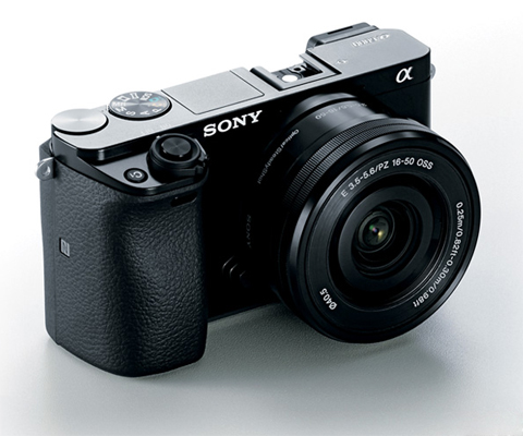 Sony Alpha A6000 ILCE-6000L/B Black Mirrorless Camera with 16-50