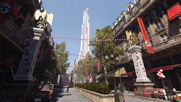 Paris Street from Wolfenstein: Youngblood