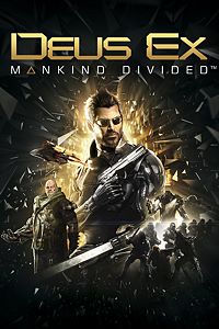 Deus Ex: Mankind Divided Main Box Art