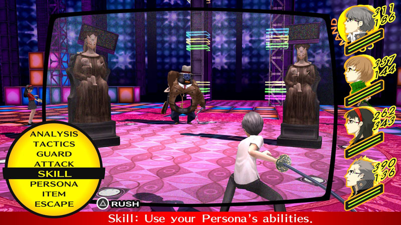 Activate a skill of your Persona's abilities.