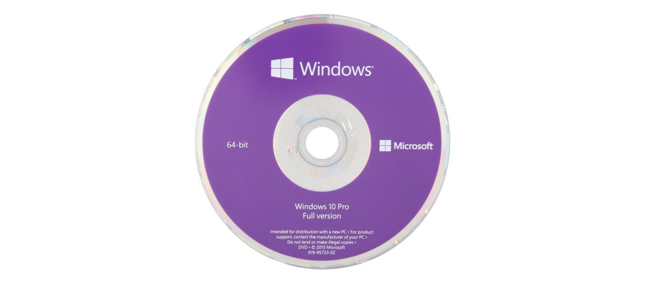 Windows 10 Pro 64-Bit Installation Disc