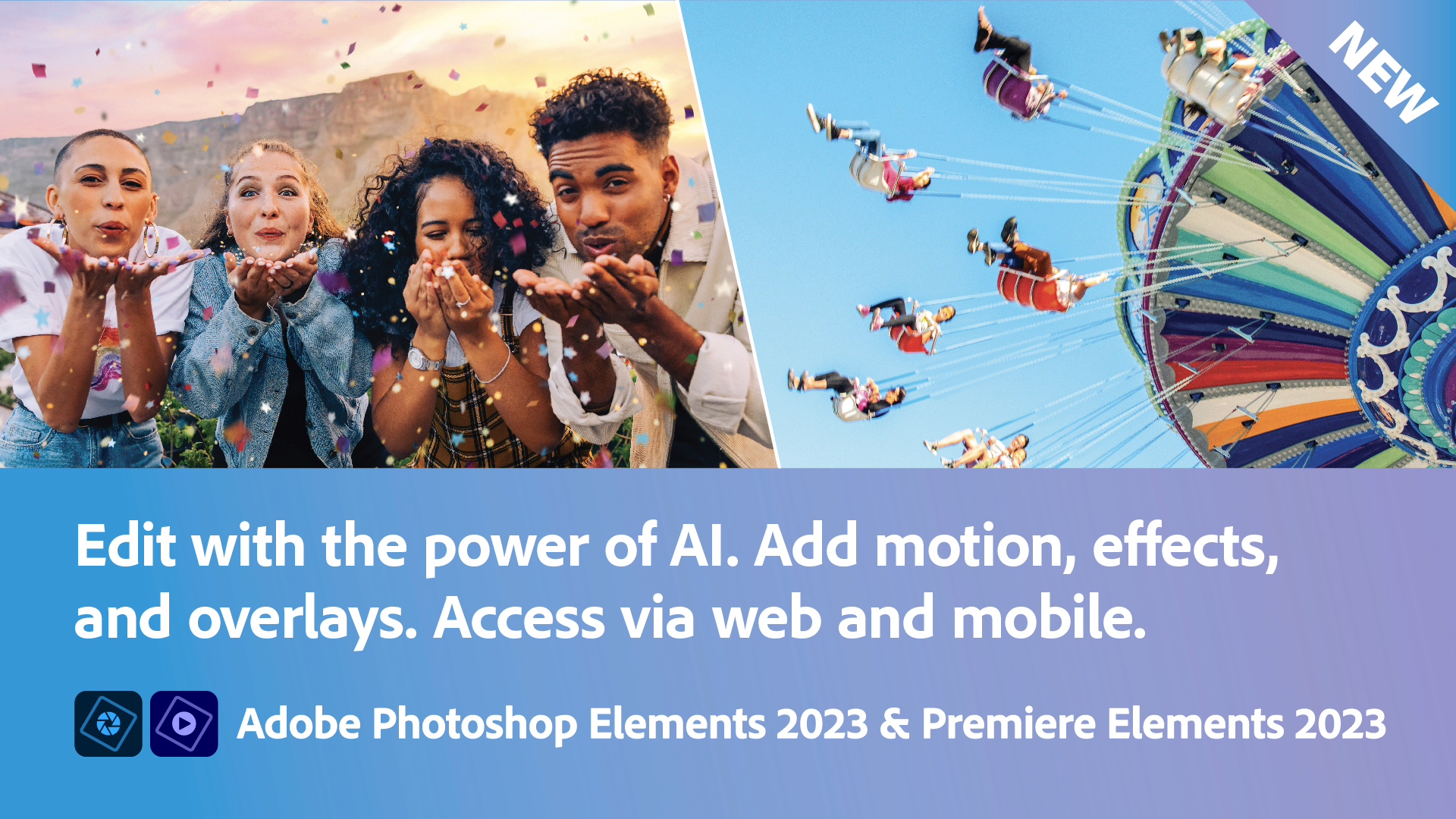 Adobe Photoshop Elements & Premiere Elements 2023 Photo & Design 
