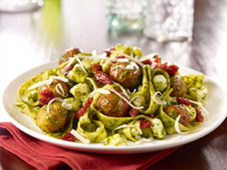 a pasta ravioli meal of Maggiano