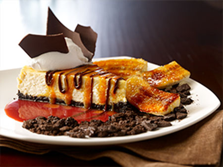 a dessert meal of Maggiano