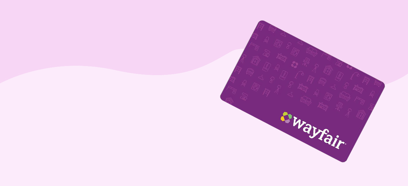 Wayfair Gift Card Discount Prices start at just £5 and